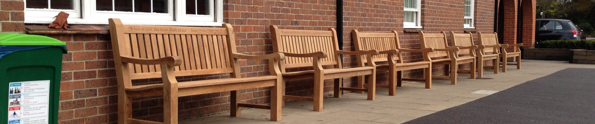 Park Benches for Councils, Schools & Universities